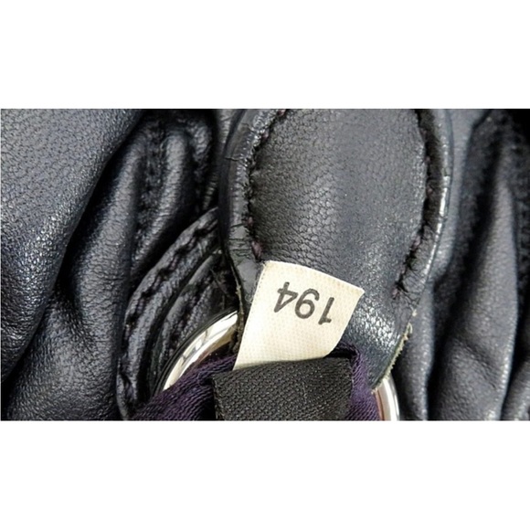 Miu Miu Black Leather Satchel - Picture 11 of 14